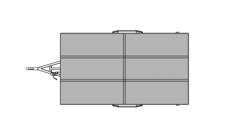 2 hosszanti + 1 kereszt