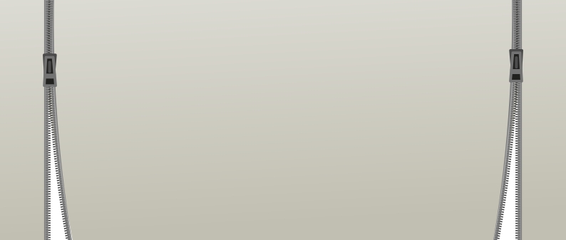 Cipzáras nyílás az oldal két szélére