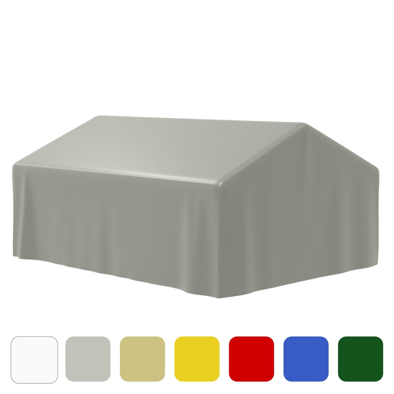 Butortakaro, hazteto Háztető alakú ponyva takaró színválaszték