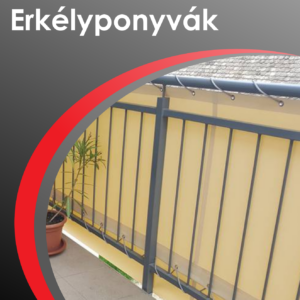Erkélyponyvák az eső és szél ellen