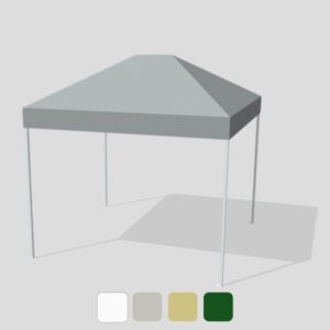 Pavilontető színválaszték, egyedi méretre rendelhető