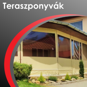 Egyedi méretű teraszponyvák