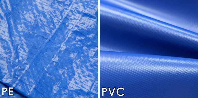 PE és PVC ponyva közötti különbség