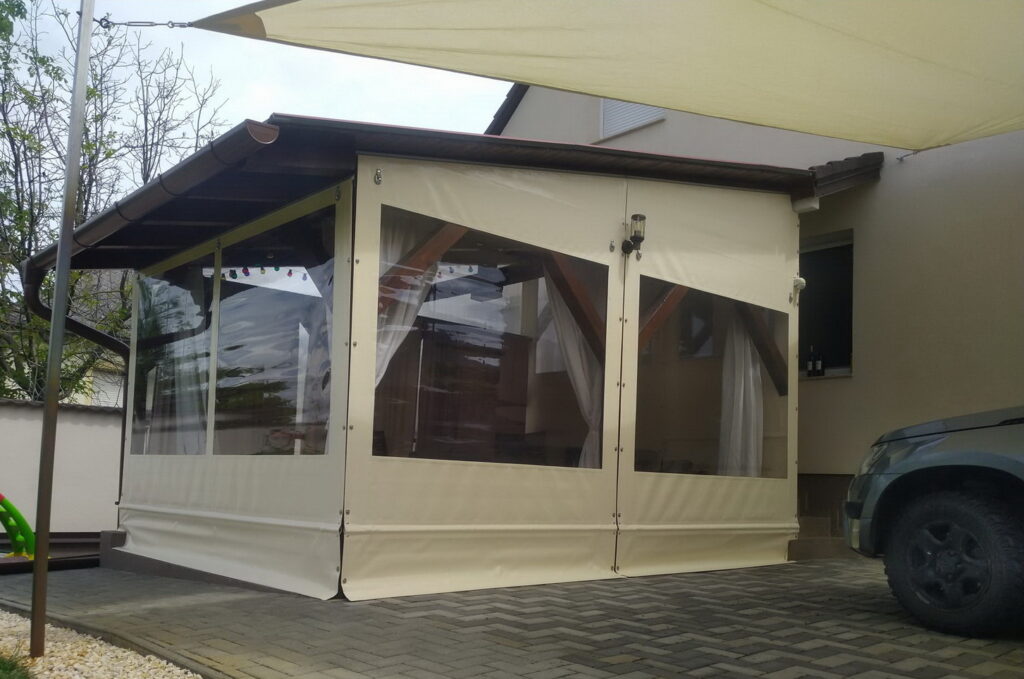 teraszponyva felszerelése