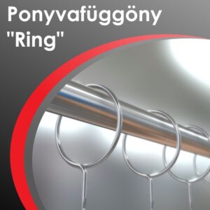 Ponyvafüggöny "Ring" Egyszerű és gyors