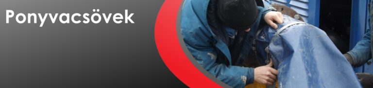 ponyvacsövek termékkategória